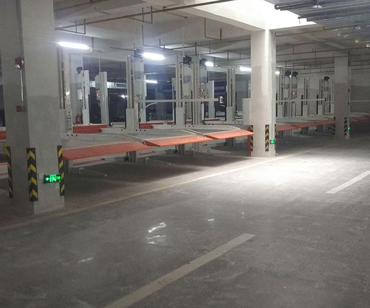 升降橫移式機械停車拆除