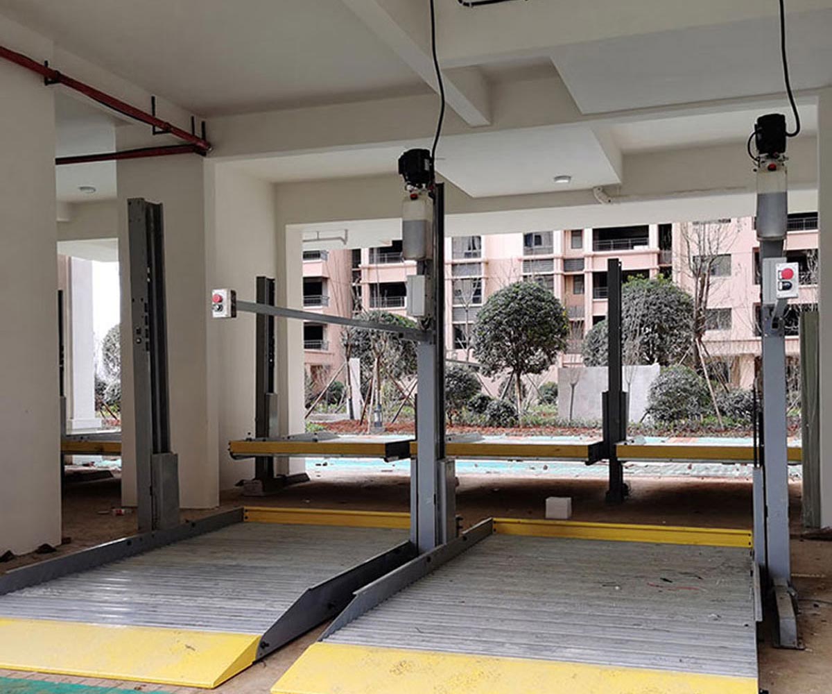 PSH橫移式機械停車場安裝