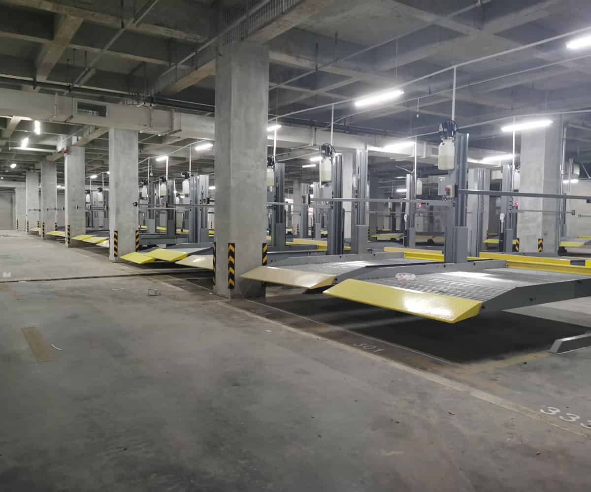 立體車(chē)庫(kù)調(diào)控空間布局