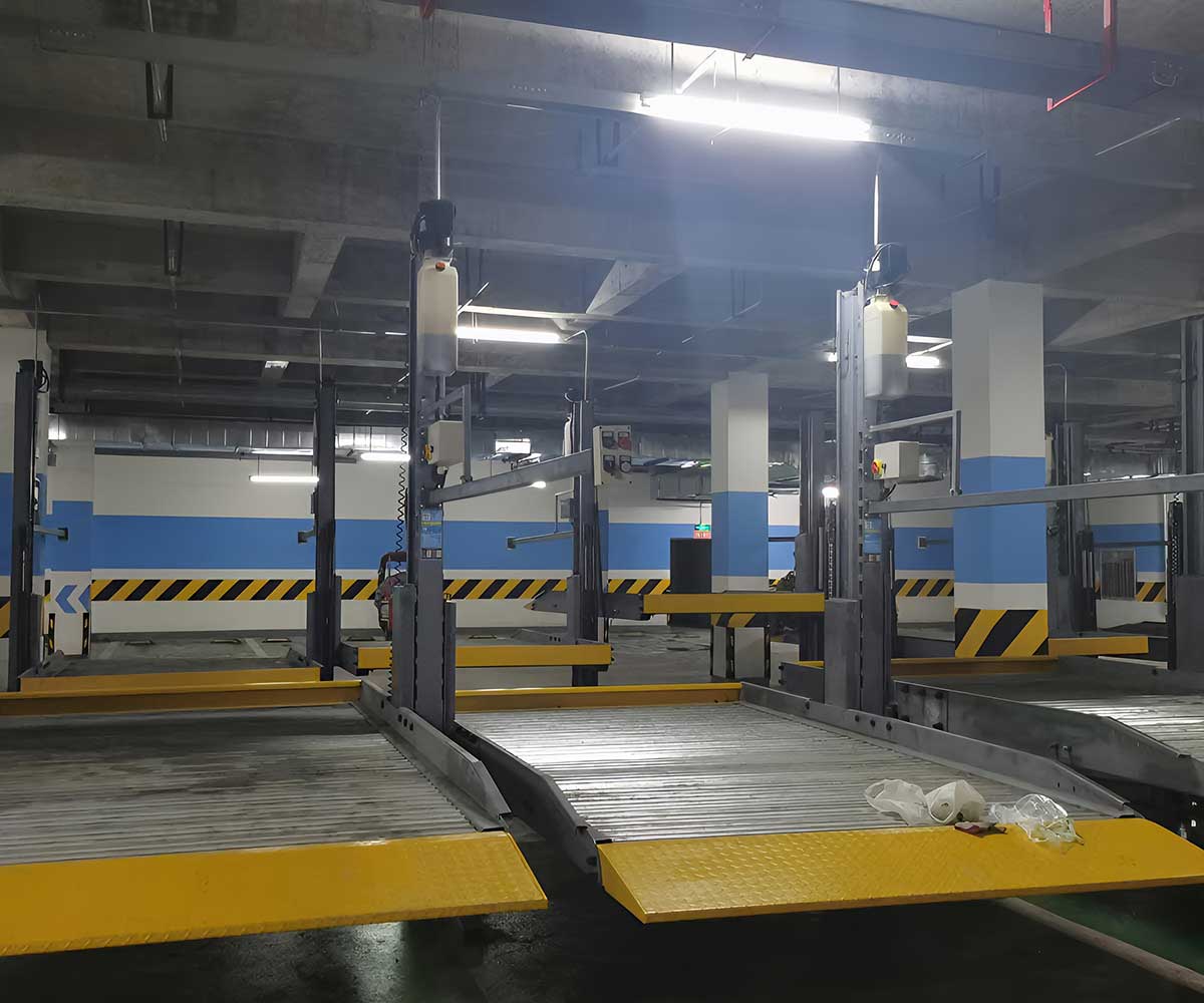 雙柱機(jī)械停車設(shè)備劃線七個步驟詳解