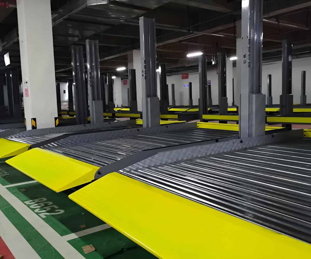 雙層升降橫移機械式立體車庫保養教程