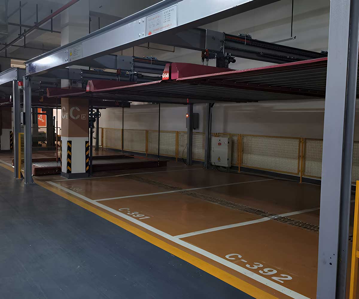 3層立體停車設備的結構設計